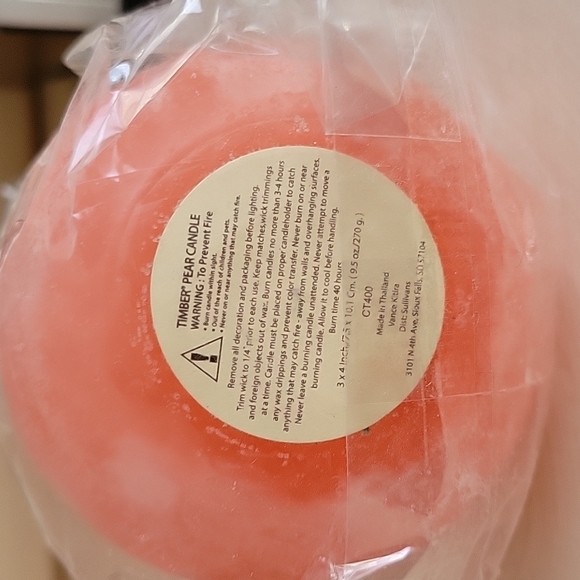 Vance Kitira Timber Pear Candle - Picture 3 of 4